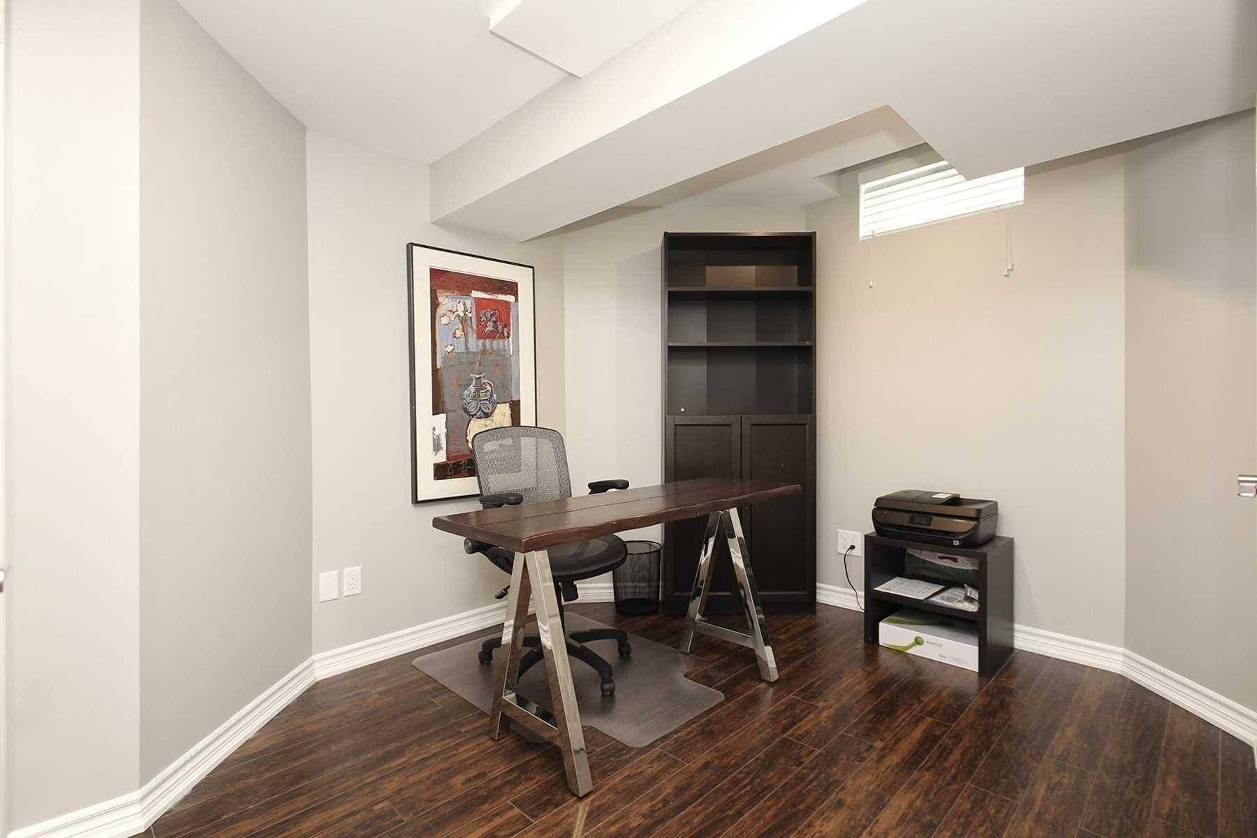 Home Office Setup at 4 Edison Way, Whitby, ON – 2 Bedroom Basement Apartment, a 2 bedroom rental in 4 Edison Way, Whitby, ON, listed for $1,600 per month