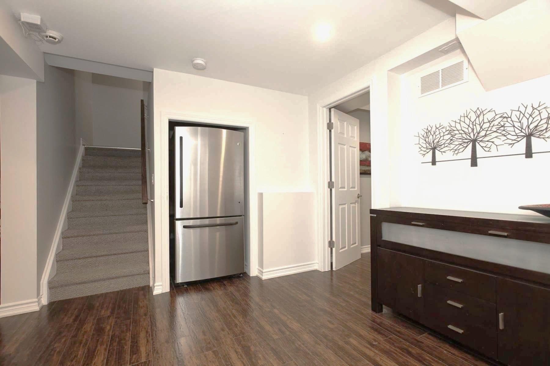 Kitchen Area With Stainless Steel Appliances at 4 Edison Way, Whitby, ON – 2 Bedroom Basement Apartment, a 2 bedroom rental in 4 Edison Way, Whitby, ON, listed for $1,600 per month