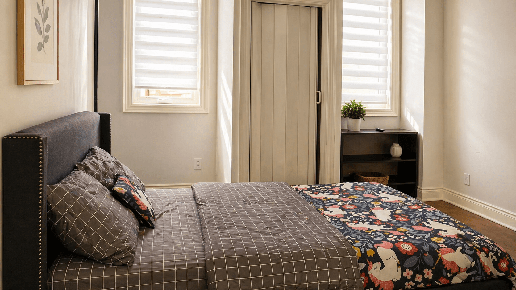 Cozy Bedroom with Natural Light at Modern Studio Apartment in Ancaster – 424 Springbrook Avenue, a 1 bedroom rental in 424 Springbrook Avenue, Hamilton, ON, listed for $1,200 per month