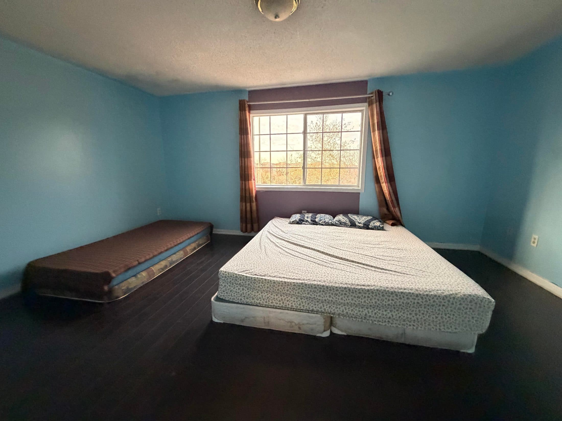 Spacious Primary Bedroom with Natural Light at Spacious 4 Bedroom Detached Home for Rent in Brampton – 85 Herdwick Street, a 4 bedroom rental in 85 Herdwick Street, Brampton, ON, listed for $3,250 per month