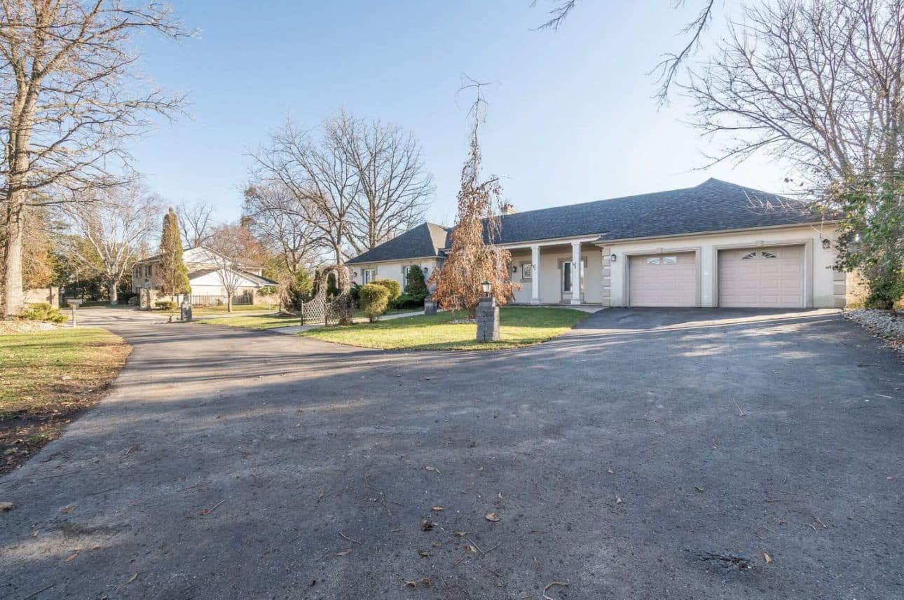 Charming Front View of the House at Spacious 3-Bedroom Bungalow for Rent – 137 Commissioners Rd, London, a 3 bedroom rental in 137 Commissioners Road East, London, ON, listed for $3,400 per month