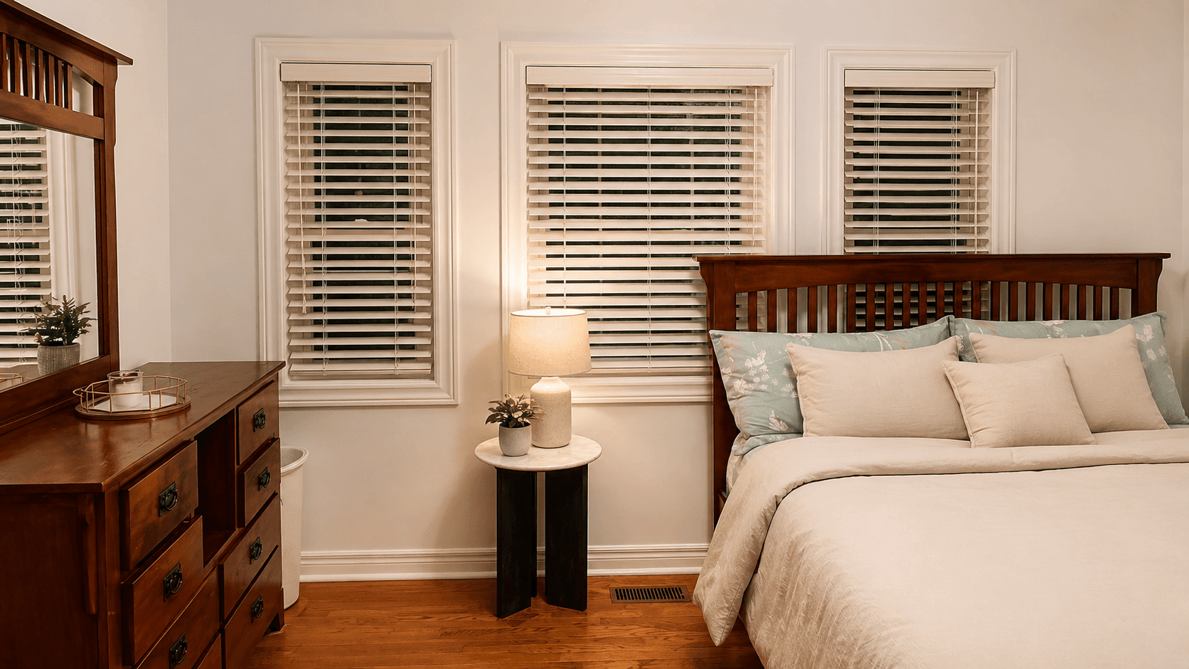 Cozy Primary Bedroom with Natural Light at 2 Bedroom Main Floor Unit in Northeast Ajax – 45 Thackery Drive, a 2 bedroom rental in 45 Thackery Drive, Ajax, ON, listed for $1,500 per month