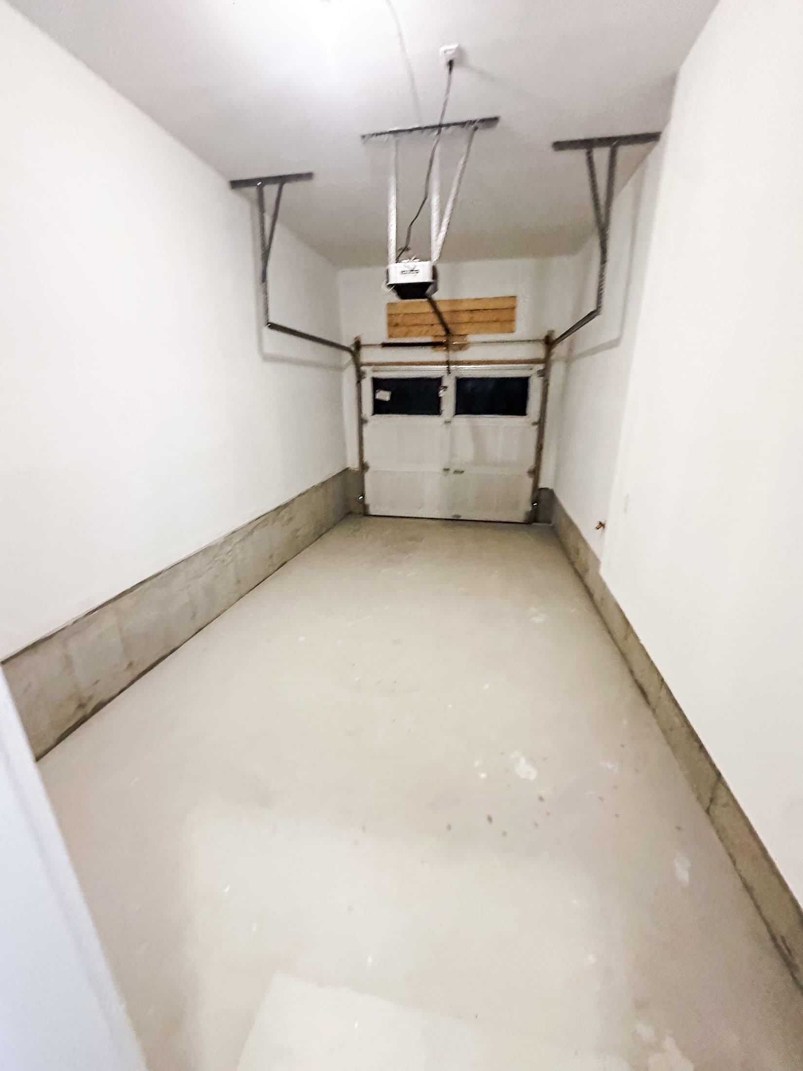 Garage Interior at 1 Bedroom Townhouse in Oshawa for $1,200, a 1 bedroom rental in 2004 Horace Duncan Crescent, Oshawa, ON, listed for $1,200 per month