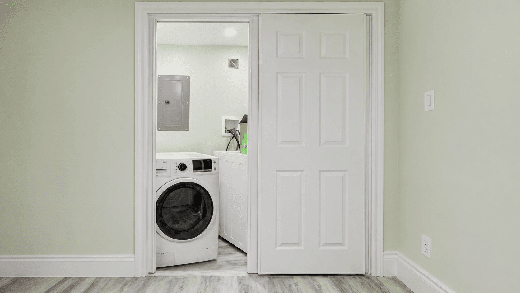 Laundry Room with Washer and Dryer at Spacious 3 Bedroom Upper Level Detached Home in Waterloo – 74 McDougall Road, a 3 bedroom rental in 74 McDougall Road, Waterloo, ON, listed for $2,250 per month