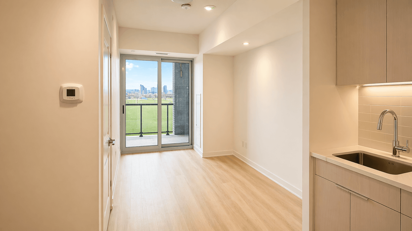 Bright Living Space with Balcony Access at Yorkwoods Condos – 2839 Jane Street, Toronto, a 2 bedroom rental in 2839 Jane Street, North York, ON, listed for $2,300 per month