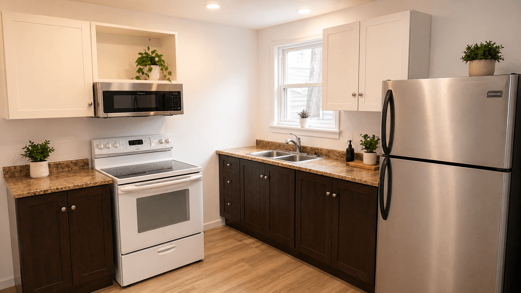 Modern Kitchen with Stainless Steel Appliances at Modern 1-Bedroom Condo in Hintonburg, Ottawa – Prime Location, a 1 bedroom rental in 210 Armstrong Street, Ottawa, ON, listed for $1,795 per month