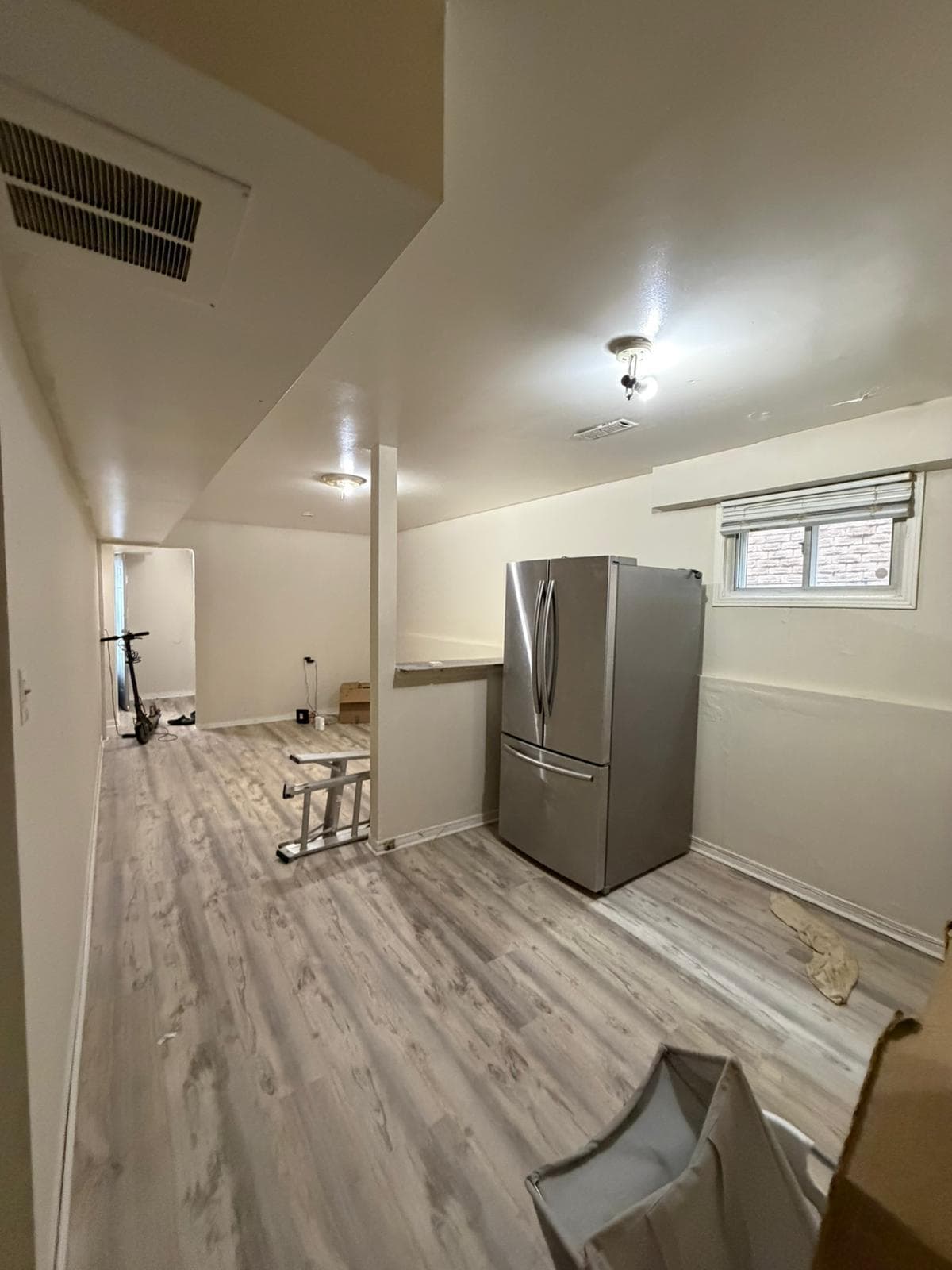 Modern Kitchen with Stainless Steel Appliances at 3 bedroom Walk out basment, a 3 bedroom rental in 151 Morton Way, Brampton, ON, listed for $2,000 per month