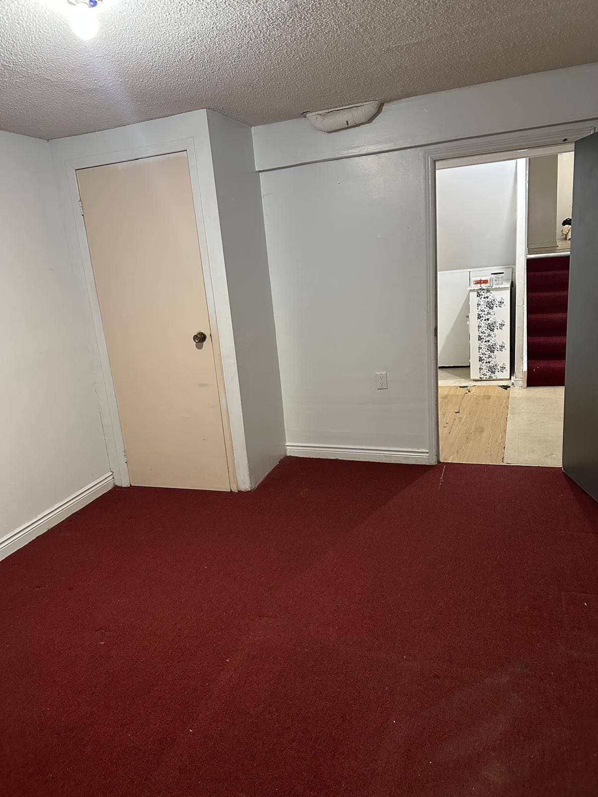 Interior Room with Carpeted Floor at 3 bedroom Walk out basment, a 3 bedroom rental in 151 Morton Way, Brampton, ON, listed for $2,000 per month